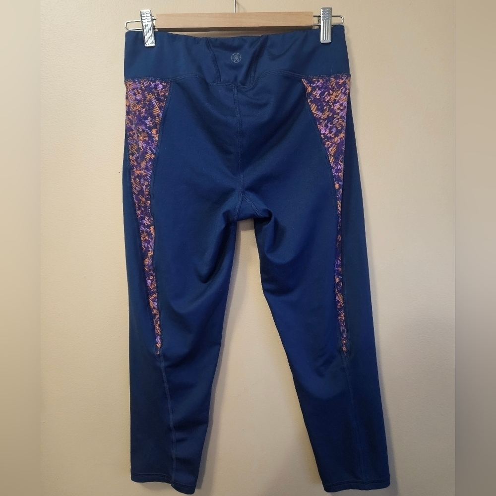 Gaiam Leggings Women's Size Medium Blue